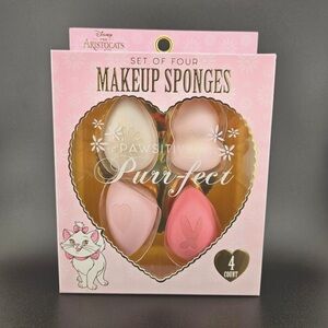 Disney Aristocats Makeup Sponges Set - Pink and White